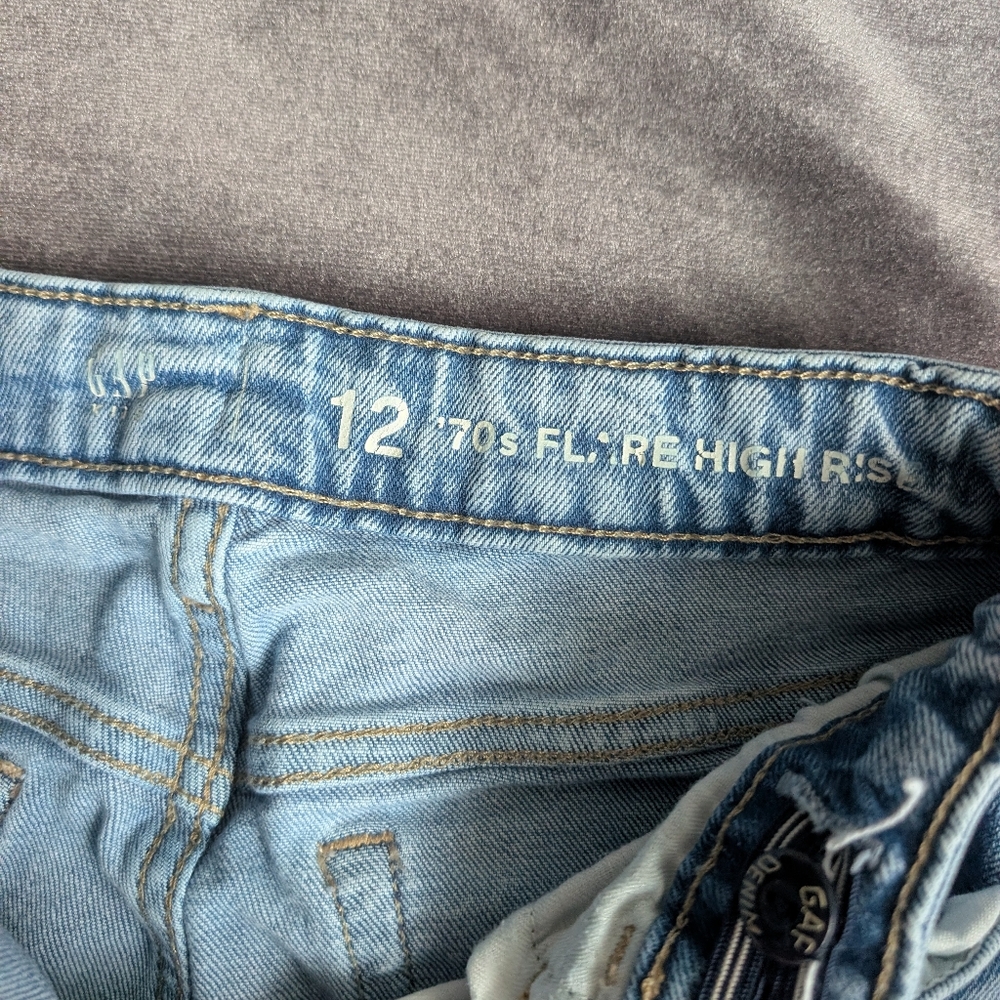 Girl Gap 70s High Rise Jeans